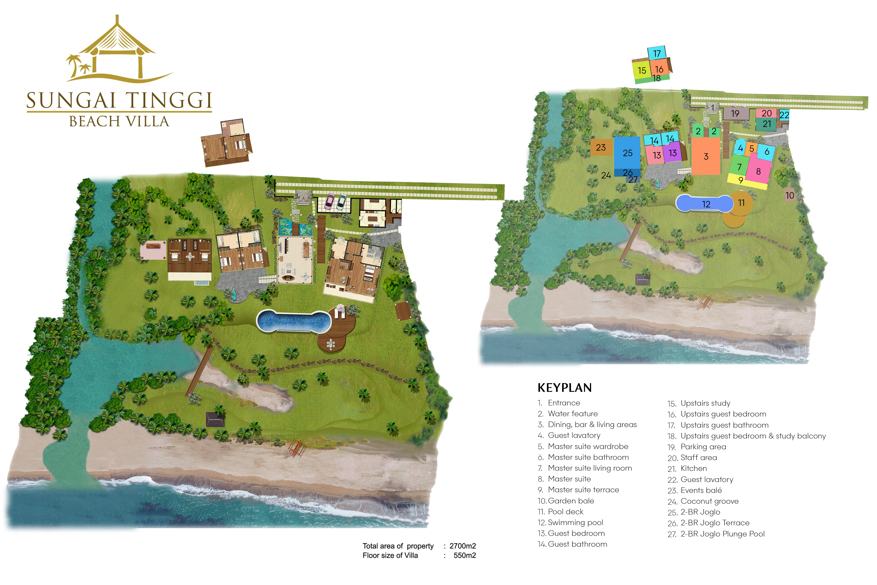 Sungai Tinggi Beach Villa